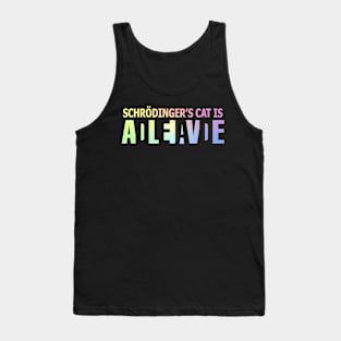 Schrödinger's cat is ADLEIAVDE Tank Top